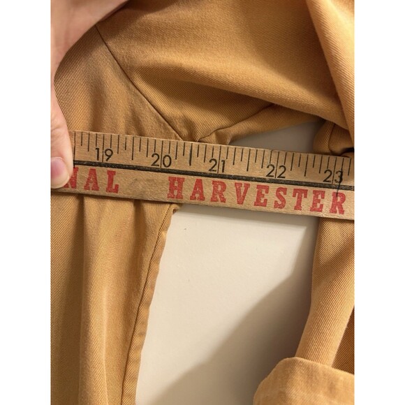 Soft Surroundings Women’s Gold Tencel Wrap Asymmetric Tunic Size M - Picture 8 of 9